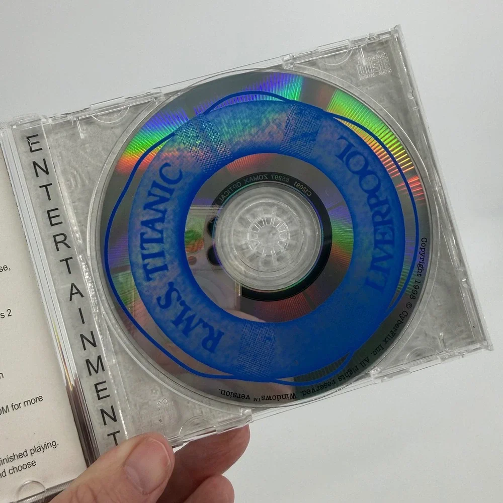 Titanic The Lost Mission PC Game Windows 95 3.1 CyberFlix‎ Interactive Adventure